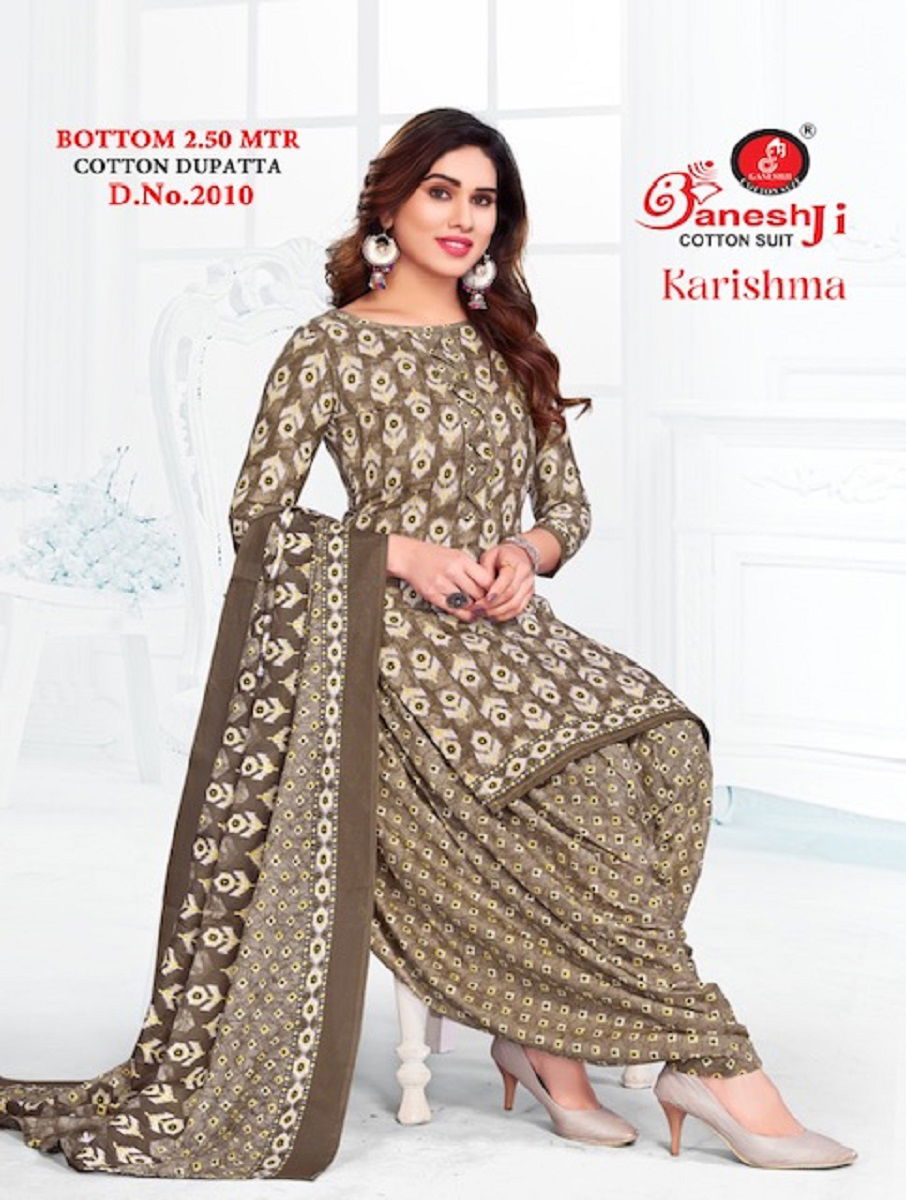 Ganeshji Karishma 2 Indo Cotton Printed Dress Material
